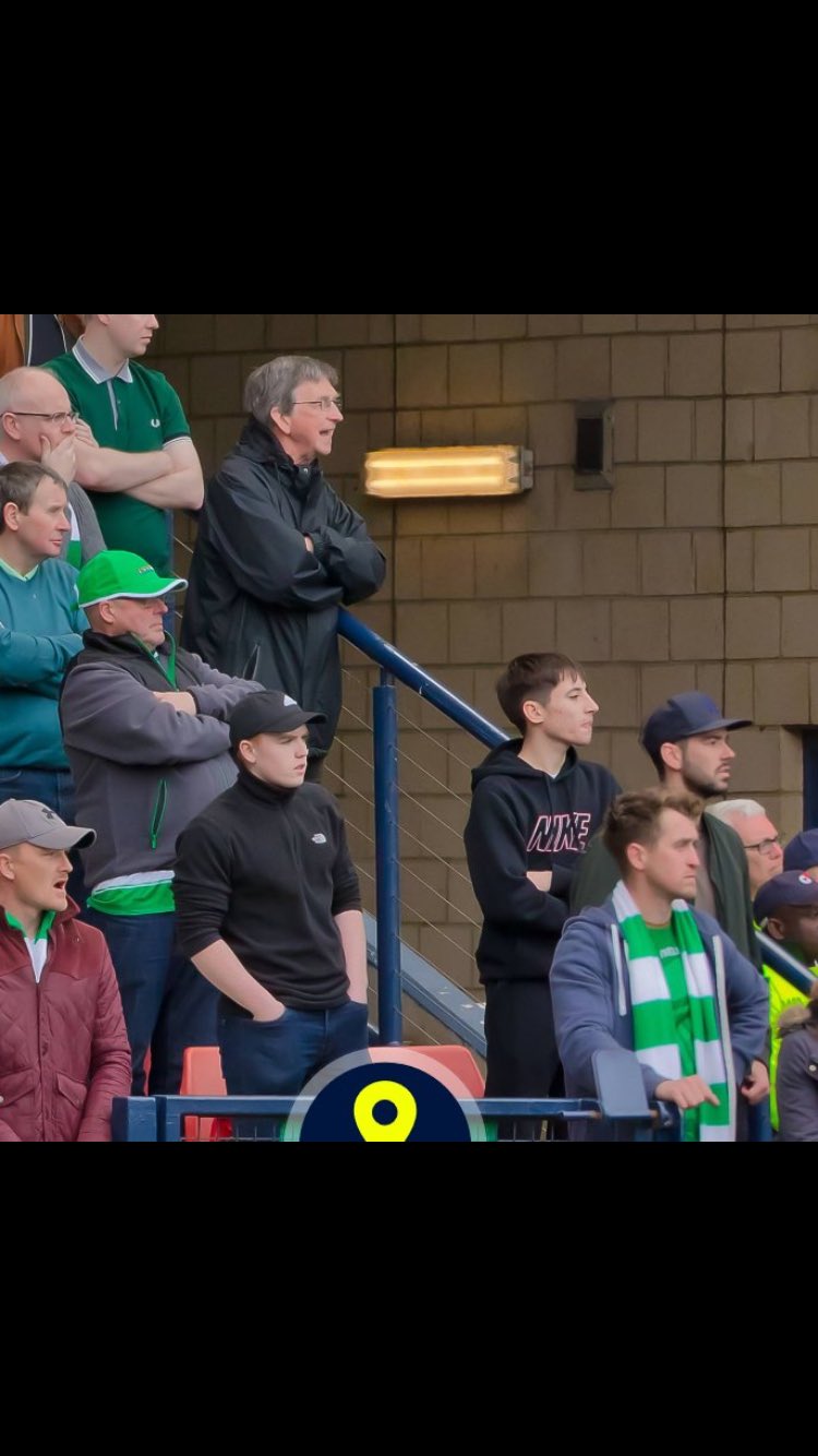 Billy Gilmour supporting his team...
