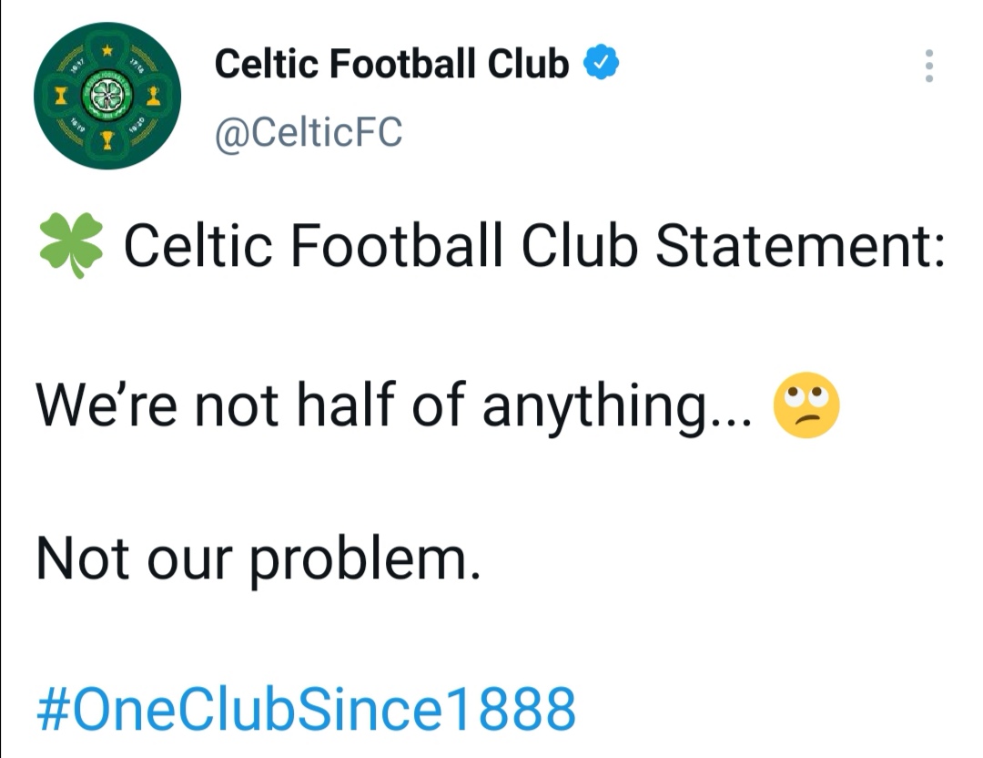 Give the Celtic Twitter Admin a raise!