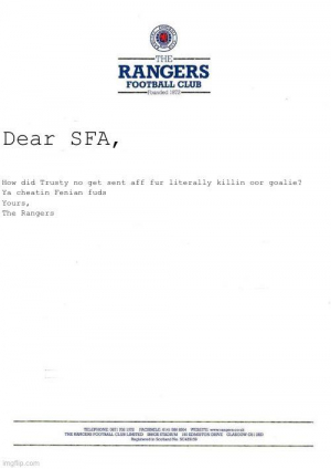 Wow, they have us over a barrel here. Even as a staunch Celtic supporter, their argument and evidence are both overwhelming and compelling.