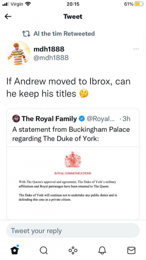 If Andrew moved to Ibrox